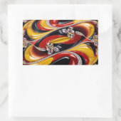 Aufkleber mit belgischer Farbe (Tasche)