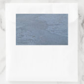 Aufkleber mit blauem Marmor (Tasche)