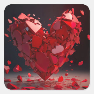 Aufkleber mit Bruchkerbe