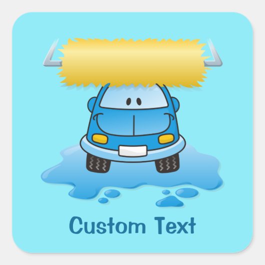 Aufkleber mit Cartoon (Vorderseite)