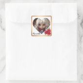 Aufkleber mit dem Foto (Tasche)