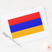 Aufkleber mit der Flagge Armeniens (Umschlag)