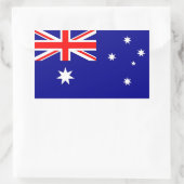 Aufkleber mit der Flagge Australiens (Tasche)