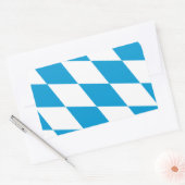 Aufkleber mit der Flagge Bayerns, Deutschland (Umschlag)