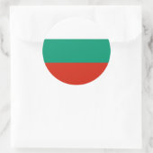 Aufkleber mit der Flagge Bulgariens (Tasche)