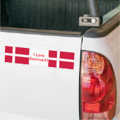 Aufkleber mit der Flagge Dänemarks Autoaufkleber (Auf Lkw)