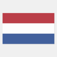 Aufkleber mit der Flagge der Niederlande