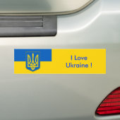 Aufkleber mit der Flagge der Ukraine Autoaufkleber (Auf Auto)
