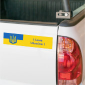 Aufkleber mit der Flagge der Ukraine Autoaufkleber (Auf Lkw)