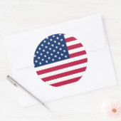 Aufkleber mit der Flagge der USA (Umschlag)
