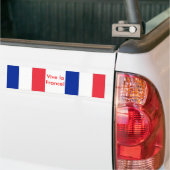 Aufkleber mit der Flagge Frankreichs Autoaufkleber (Auf Lkw)