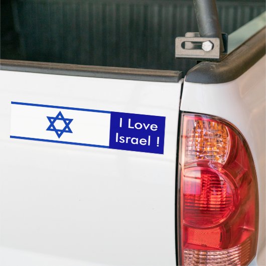 Aufkleber mit der Flagge Israels Autoaufkleber (Auf Lkw)