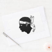 Aufkleber mit der Flagge Korsikas (Umschlag)