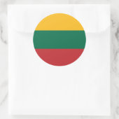 Aufkleber mit der Flagge Litauens (Tasche)