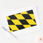 Aufkleber mit der Flagge Münchens, Deutschland (Umschlag)