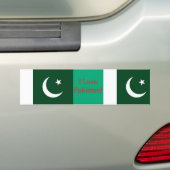 Aufkleber mit der Flagge Pakistans Autoaufkleber (Auf Auto)