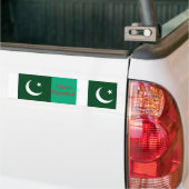 Aufkleber mit der Flagge Pakistans Autoaufkleber (Auf Lkw)