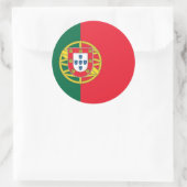 Aufkleber mit der Flagge Portugals (Tasche)
