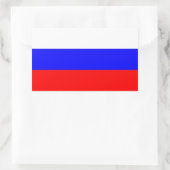 Aufkleber mit der Flagge Russlands (Tasche)