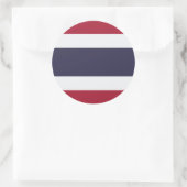 Aufkleber mit der Flagge Thailands (Tasche)