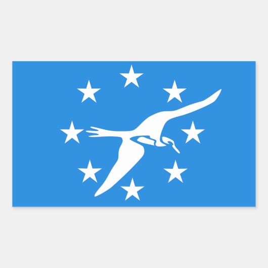 Aufkleber mit der Flagge von Corpus Christi (Vorderseite)