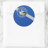 Aufkleber mit der Flagge von Las Vegas, USA (Tasche)