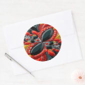 Aufkleber mit deutschem Farbdesign (Umschlag)