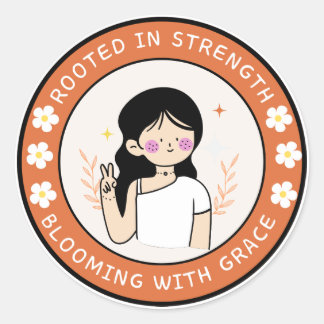 Aufkleber mit fester Stärke