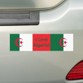 Aufkleber mit Flagge Algeriens Autoaufkleber (Auf Auto)