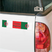 Aufkleber mit Flagge Algeriens Autoaufkleber (Auf Lkw)