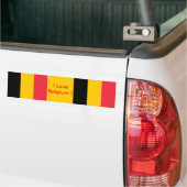 Aufkleber mit Flagge Belgiens Autoaufkleber (Auf Lkw)