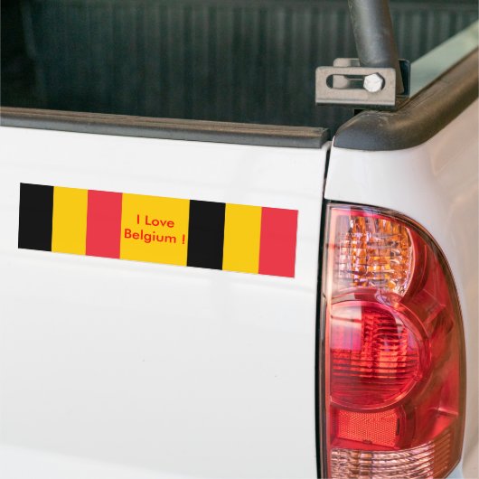 Aufkleber mit Flagge Belgiens Autoaufkleber (Auf Lkw)