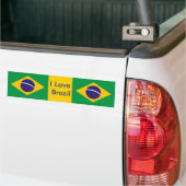 Aufkleber mit Flagge Brasiliens Autoaufkleber (Auf Lkw)