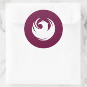Aufkleber mit Flagge der Stadt Phoenix, Arizona (Tasche)
