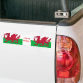 Aufkleber mit Flagge der Wales Autoaufkleber (Auf Lkw)