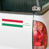 Aufkleber mit Flagge Ungarns Autoaufkleber (Auf Lkw)