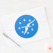 Aufkleber mit Flagge von Corpus Christi, USA (Umschlag)