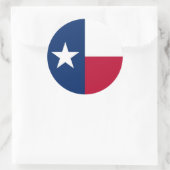Aufkleber mit Flagge von Texas (Tasche)