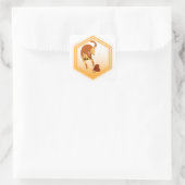 Aufkleber mit Garn (Tasche)