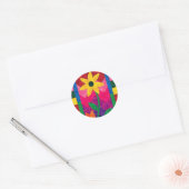 Aufkleber mit gequilter Blume (Umschlag)
