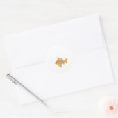 Aufkleber mit Goldfish Illustration (Umschlag)