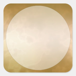 Aufkleber mit Goldmarbild Grosser Platz