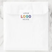 Aufkleber mit Ihrem Logo (Tasche)