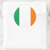 Aufkleber mit irischer Flagge (Tasche)