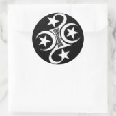 Aufkleber mit Leuchtzeichen (Tasche)