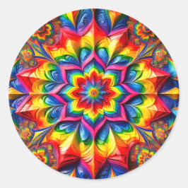 Aufkleber mit LGBTQ-Farben