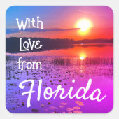 Aufkleber "mit Liebe von" (Vorderseite)