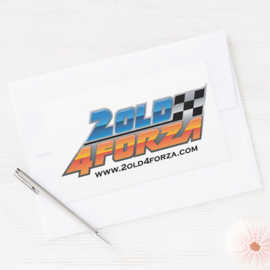 Aufkleber mit Logo (Umschlag)