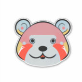 Aufkleber mit niedlichem Cartoon (Vorderseite)