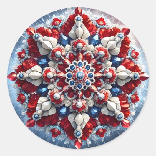 Aufkleber mit norwegischer Farbgestaltung (Vorderseite)